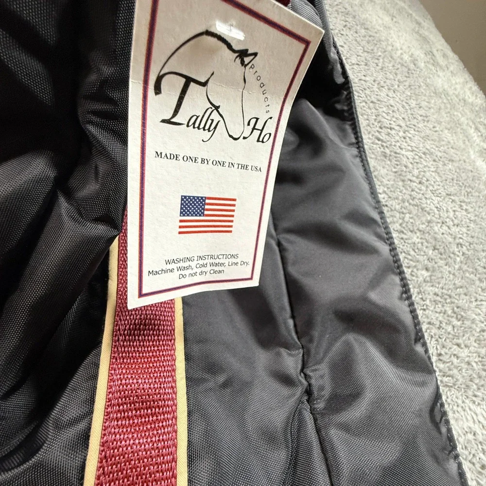 Tally Ho Riding Boot Bag OS Black NWT OHJA 2024 Reserve Champion Embroidery